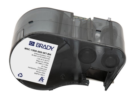 ETIQ.M51/M511 VINIL PT/BR 1.50 X25
