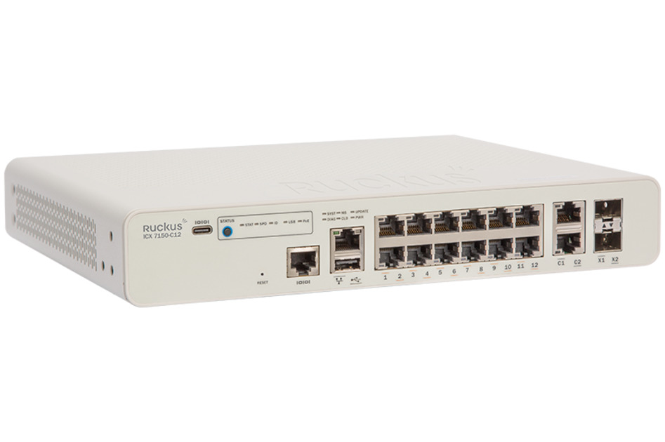 SWT ICX7150 12P POE 1G + 2SFP 10G 