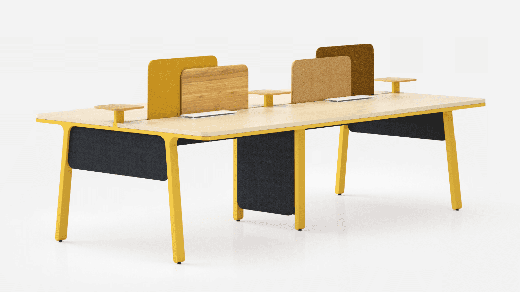 Volta. Workstation para Equipes. mesa para escritório