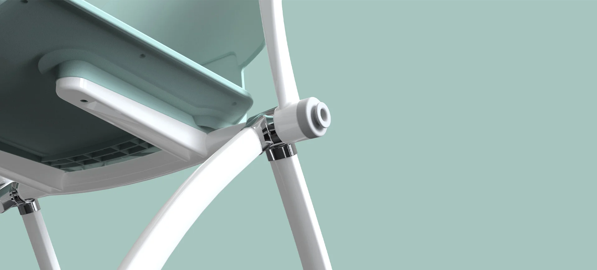 Cadeira para Treinamento Seti  Versátil Confortável e de Design Moderno