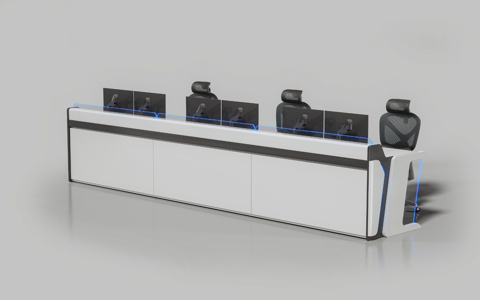 Mesas Console para CCO, Date Centers, indústrias e muito mais! GP Cabling Design