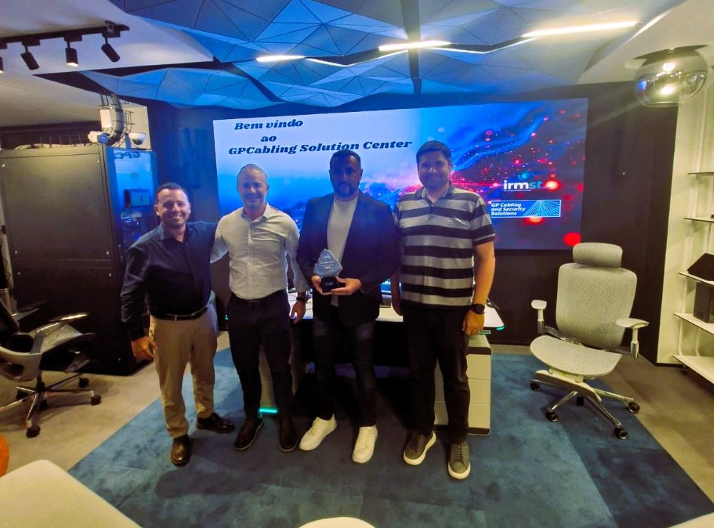 IRM Tecnologia recebe prêmio de destaque da GP Cabling