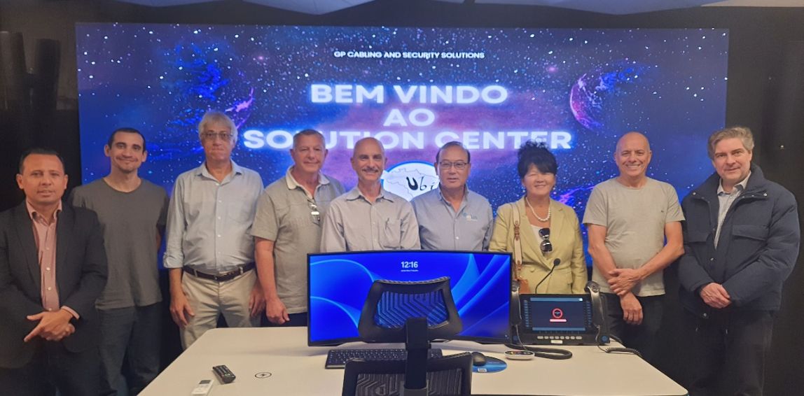 Diretoria da UBIC na GP Cabling, uniao de integradores