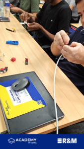 Terceiro treinamento de Certificação R&M – QPP – Lan Installation Manager é sucesso no GP Cabling Solution Center