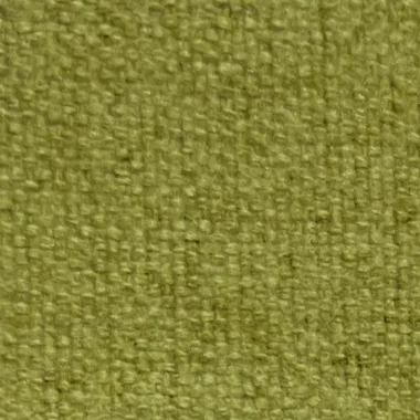 Close up of olive green fabric weave with a tight uniform texture