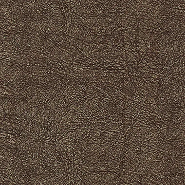 Close up of brown leather texture with natural grain and creases