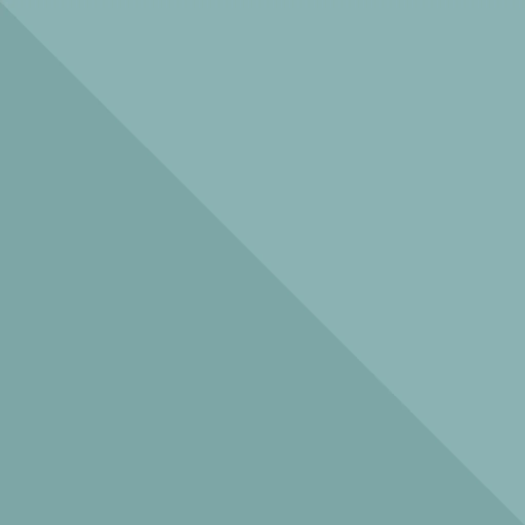 Abstract teal background with a diagonal color split into two shades for a calm modern look decorative image