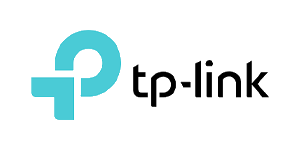 TP Link logo with teal circular emblem on the left and the tp link wordmark on the right