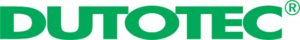 DUTOTEC logo in bold green letters wordmark
