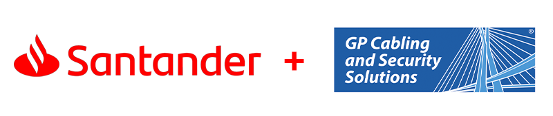 Santander and GP Cabling and Security Solutions partnership