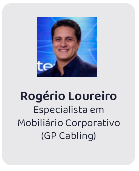 Foto de Rogério Loureiro, especialista em Mobiliário Corporativo (GP Cabling)