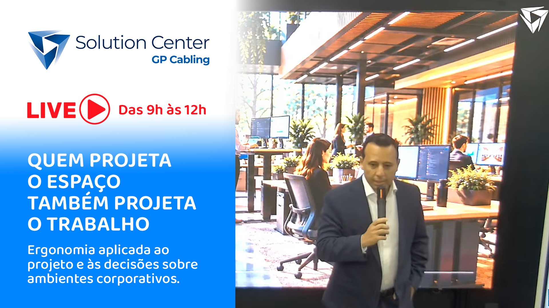 Abertura com Sandro Souza, CEO da GP Cabling